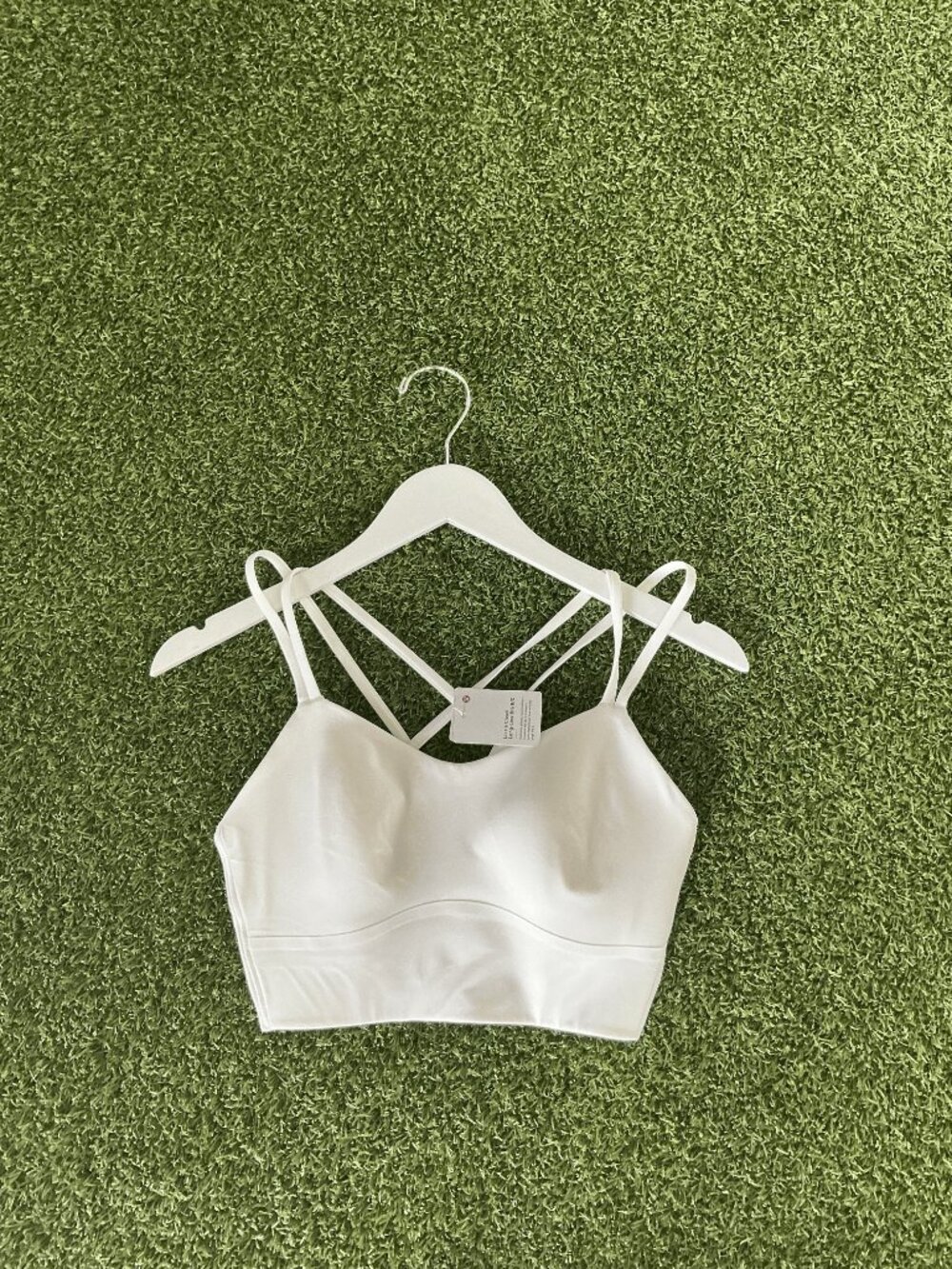 Like a Cloud Longline Bra Light Support, B/C Cup - White